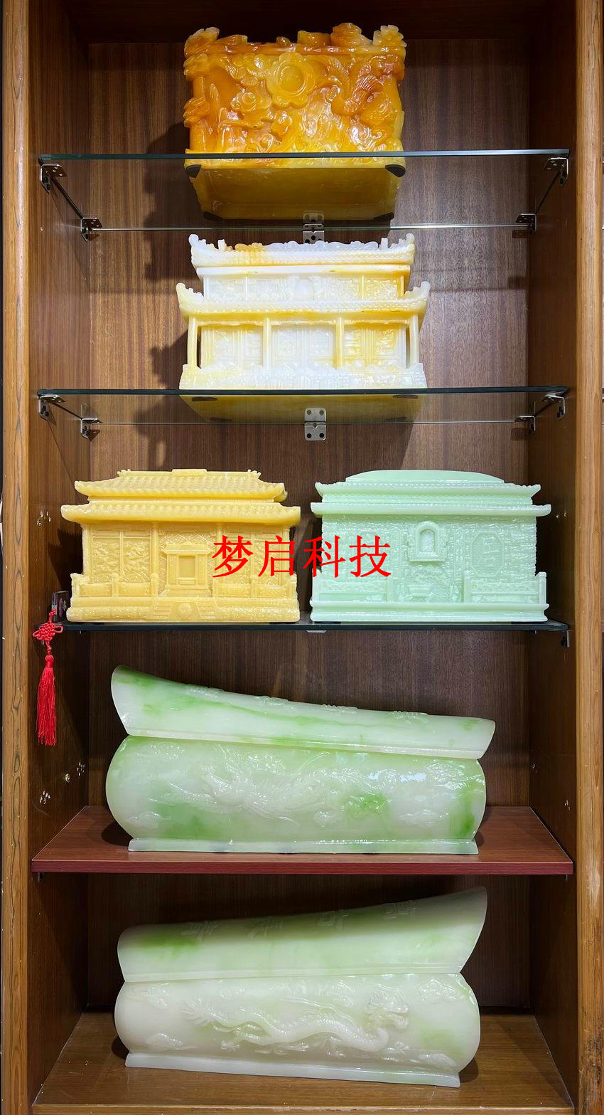 仿玉棺材、寿材、骨灰盒系列